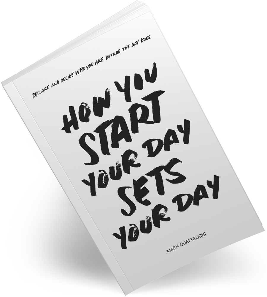 How You Starts Your Day Sets Your Day Book Exterior